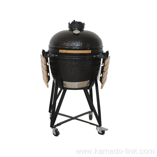 Portable Egg-shaped Ceramic  Tabletop BBQ Grill Kamado